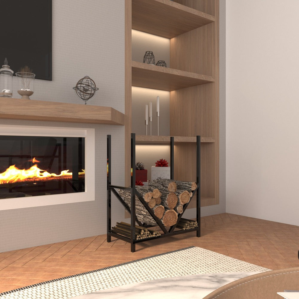 Horizontal Firewood Racks