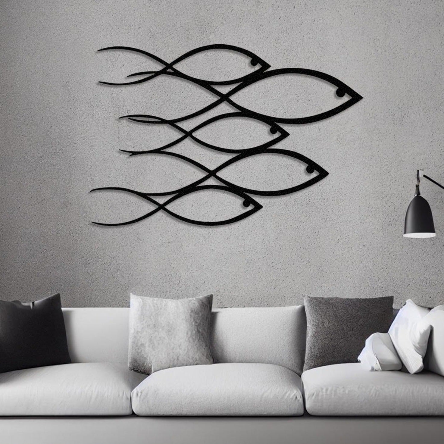 Fish Metal Wall Art