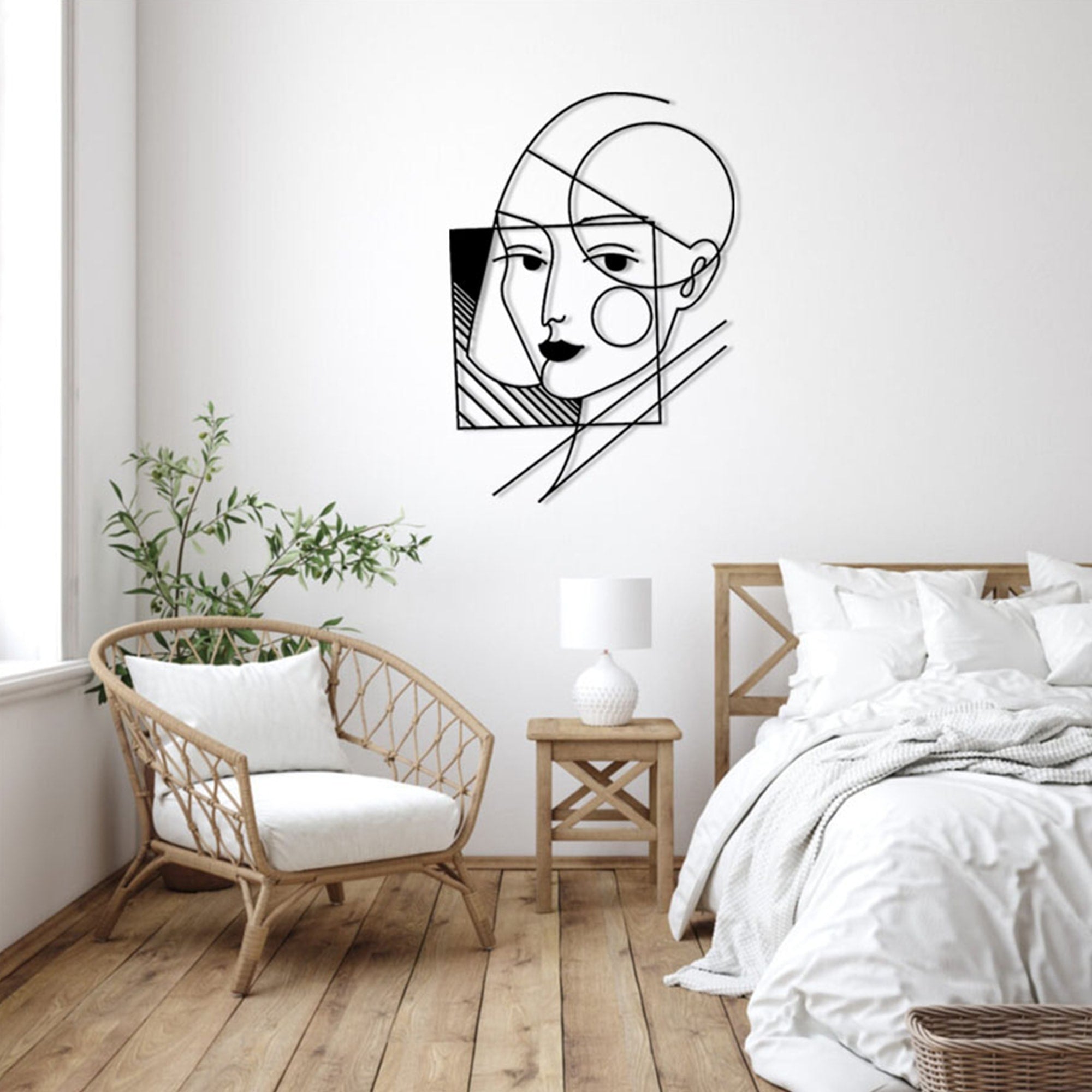 Geometric Metal Wall Art