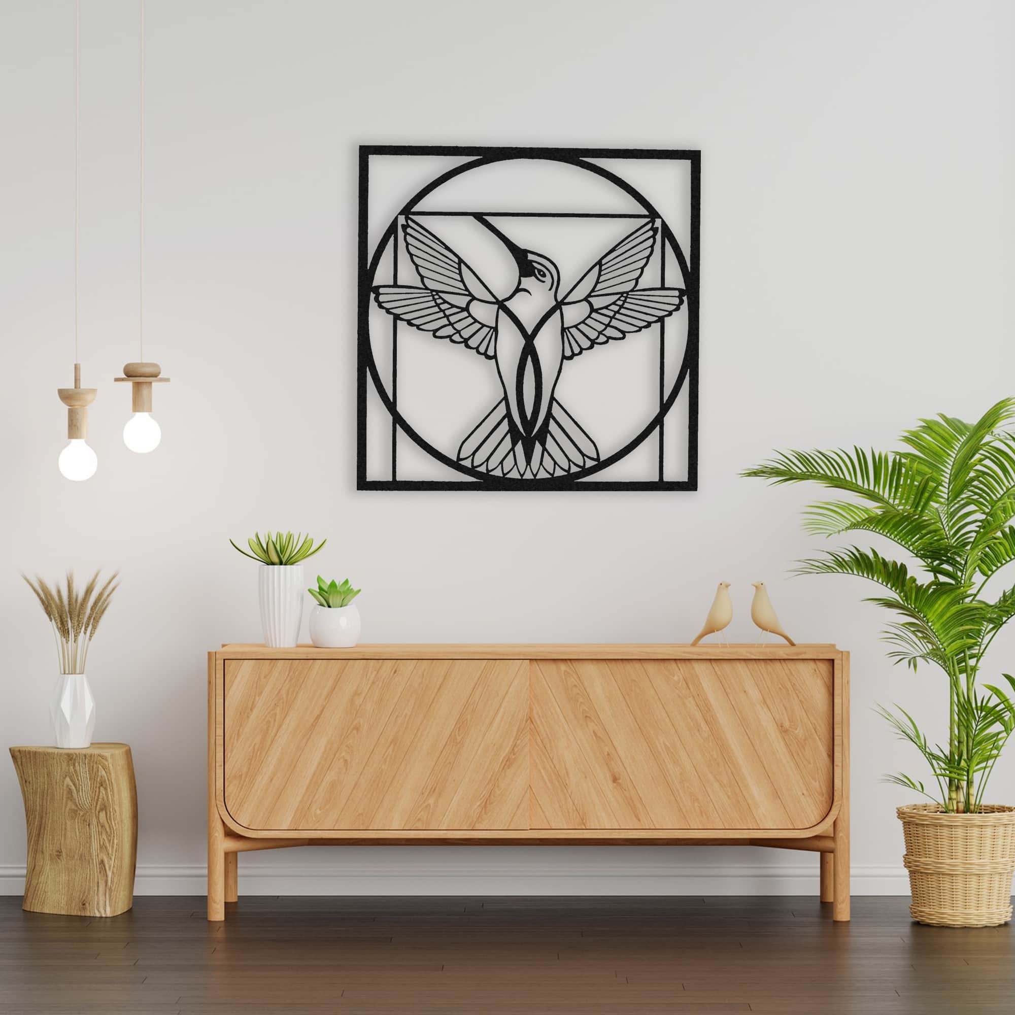 Metal Bird Wall Art