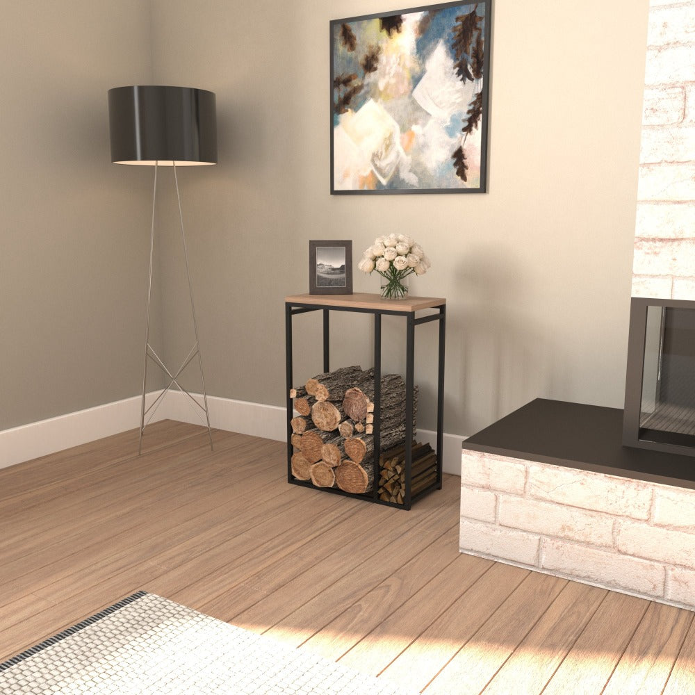 Firewood Rack with Tabletops