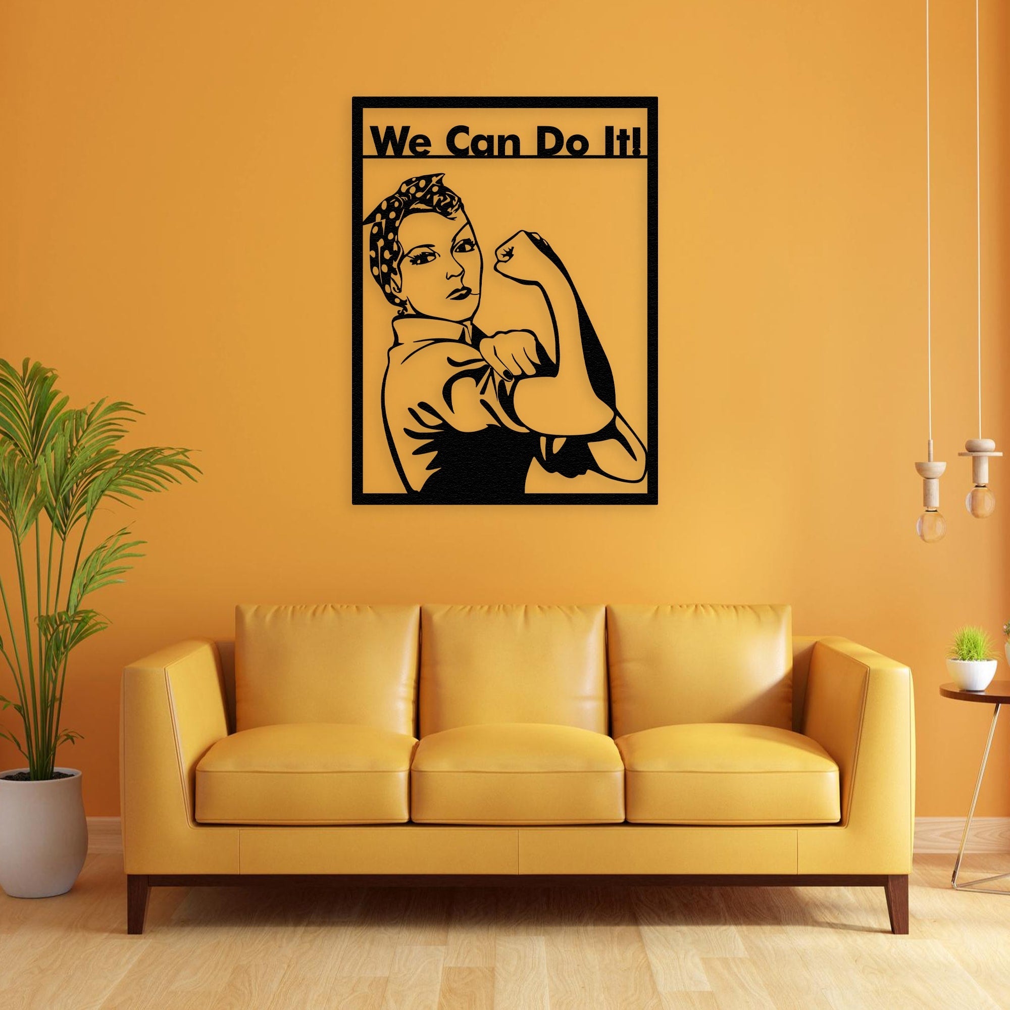 Portrait Metal Wall Art