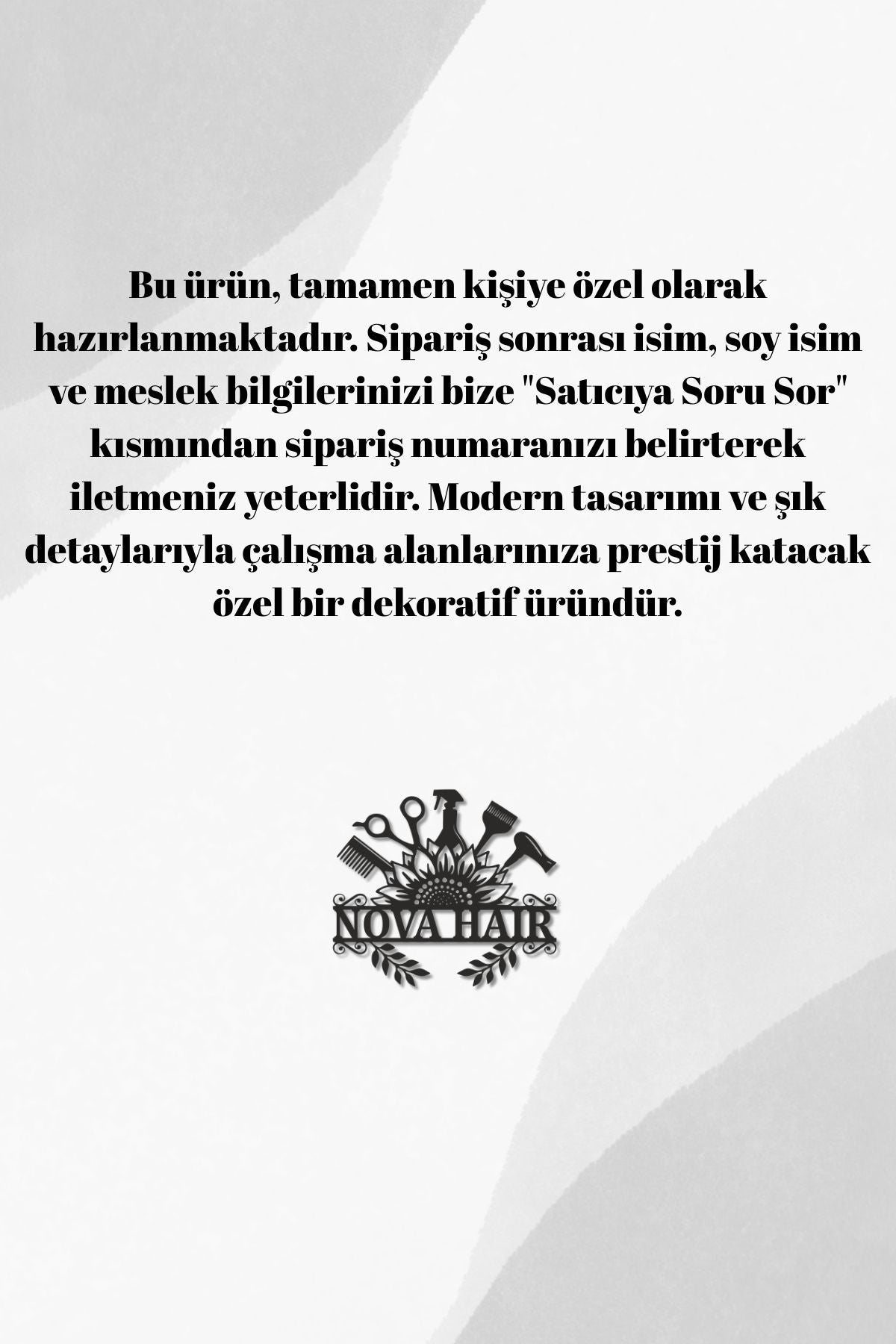 Kişiye Özel Metal Oto Servis Tabelası - Lazer Kesim Duvar Dekoru