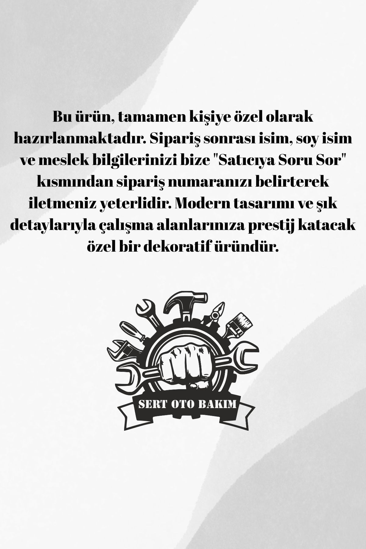 Metal Saç Tasarım Panosu – Kişiye Özel Kuaför Tabelası