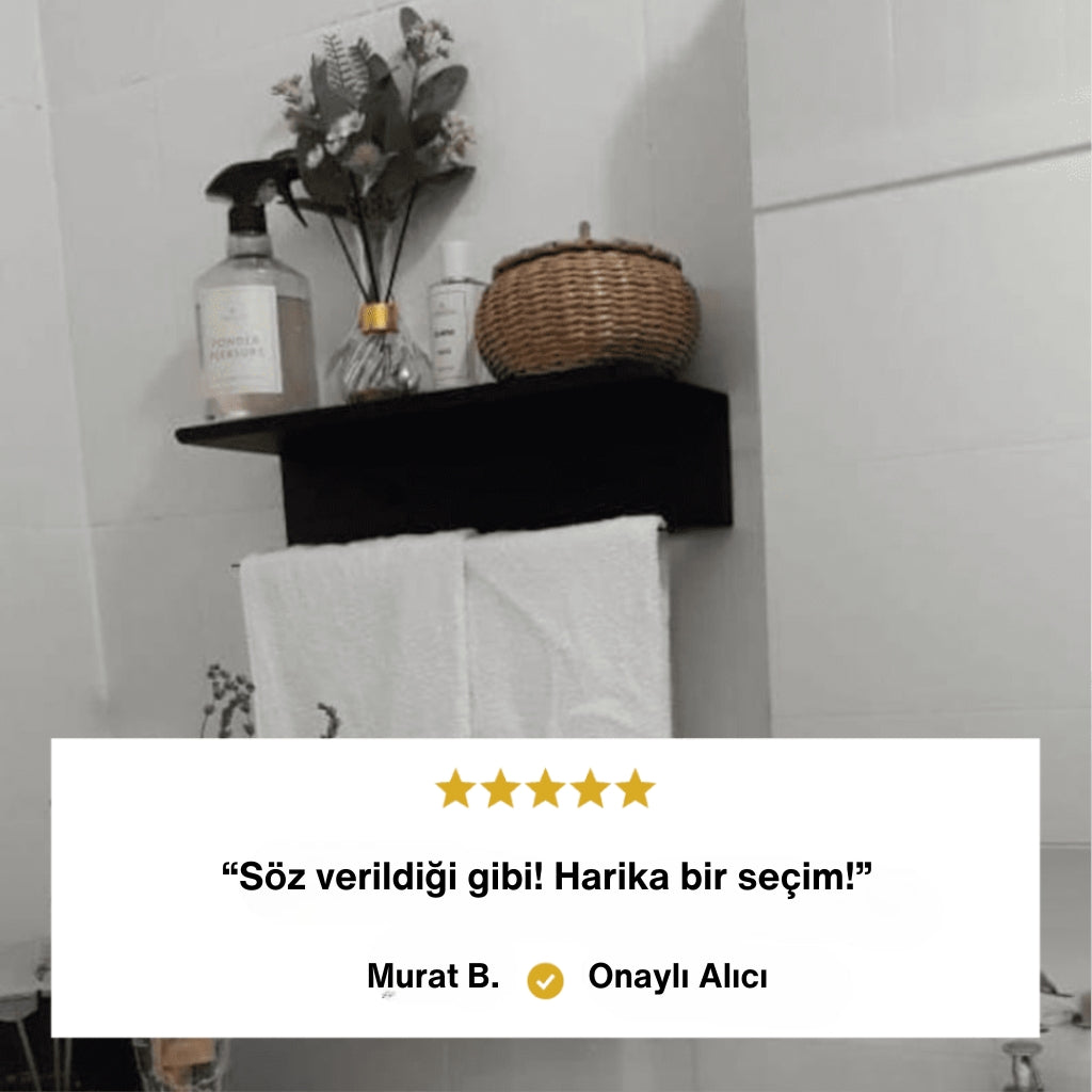 Banyo için Havluluk ve Raf