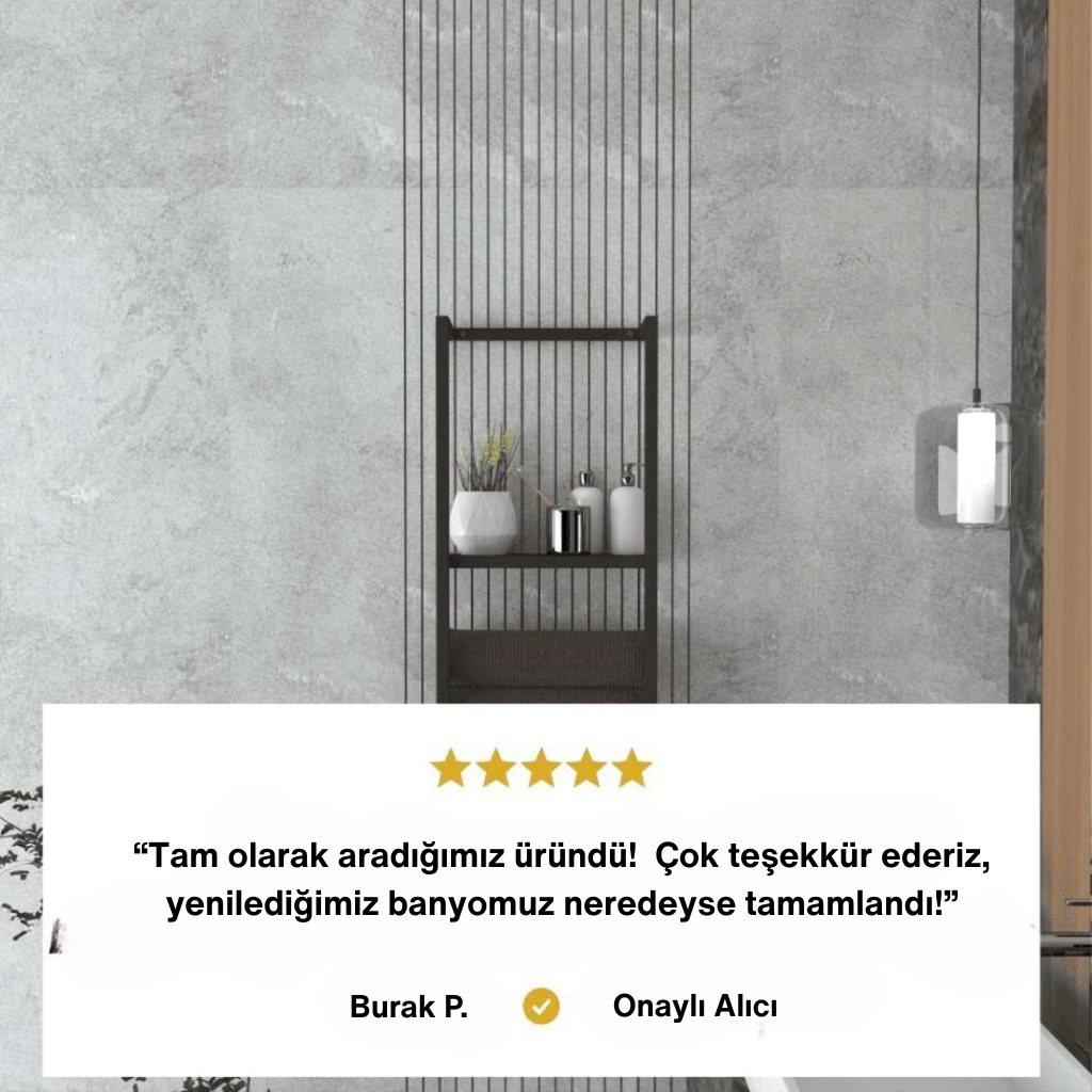 Duvara monte siyah metal banyo rafı kullanıcı yorumu – dekoratif aksesuar ve sabunluk için ideal depolama çözümü.