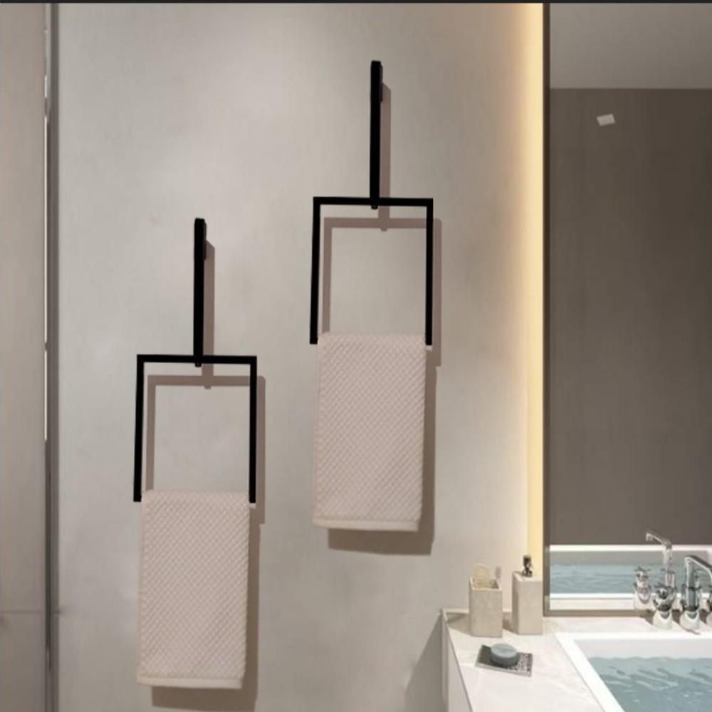 Ana banyo veya mutfak için tasarlanmış, el havlularını düzenli bir şekilde asmak için dikey bir havlu askısı veya havlu halkası olarak kullanılabilen, şık ve modern bir havluluk. Yeni eve taşınma hediyesi olarak da idealdir.
