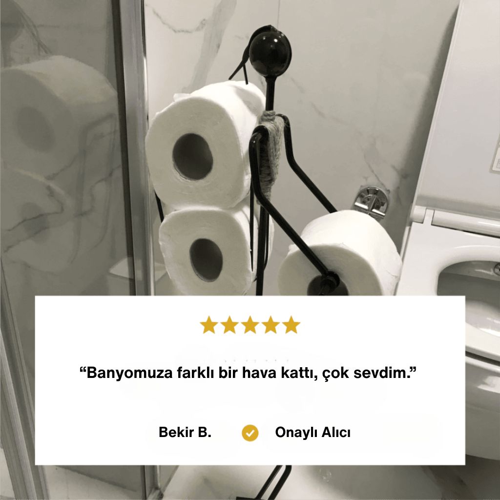 Banyo için dekoratif tuvalet kağıtlığı, müşteri yorumu ile ürün değerlendirmesi